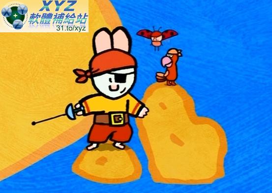 Louie 路易小兔子 01-72集(完) 國語/英語發音 繁體中文/英文語言字幕版(幼兒教學)(適用任何家用DVD播放機)(DVD版)(9DVD)